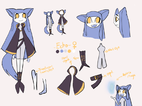 Echo || OC ref sheet