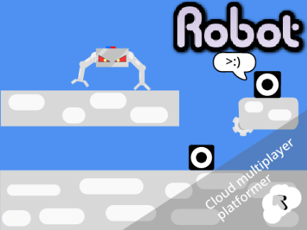 ROBOT || ☁️multiplayer platformer #games