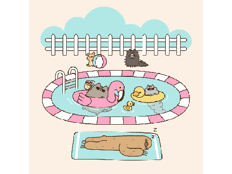 Pusheen Gif #1