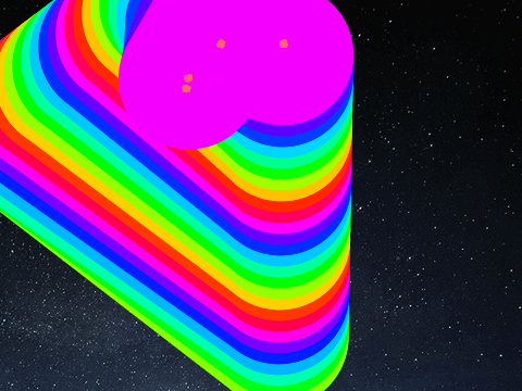 rainbow line