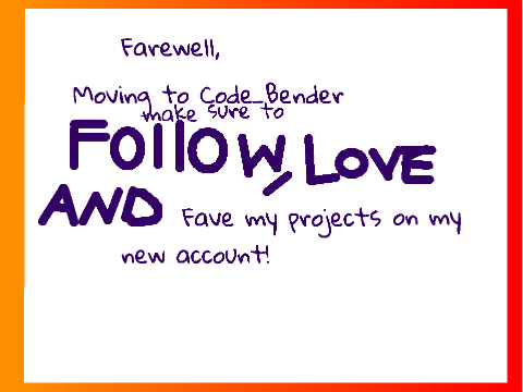 moving to @Code_Bender