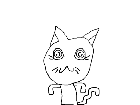 robot danceing kitty CC open