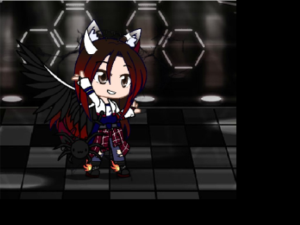 I got the new Gacha life game!! And i have a new Oc