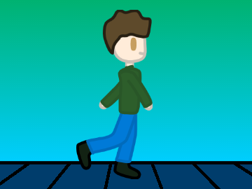 Animation Test(Walk Cycle)