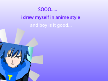 sooo i drew myself in anime.......