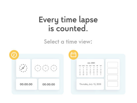 aLapse app redesign for AmberOS