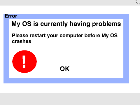 My OS suffering a virus