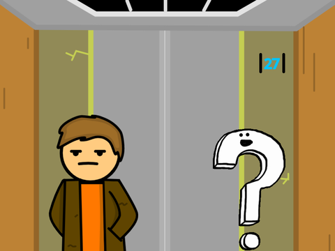 Add Yourself Waiting in the elevator but it's broken