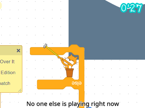 Getting Over It - Multiplayer [ItsYoBoyHybrid's Server]