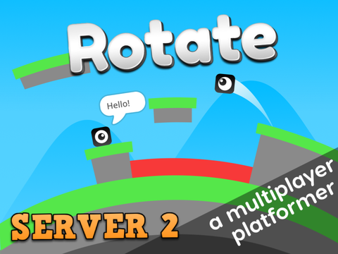 Rotate || [SERVER 2] ☁️ multiplayer platfomer #games