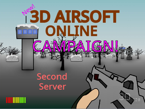 ☁ 3D AIRSOFT Online! CAMPAIGN Demo! (D7 Elite) Beta Second Server!