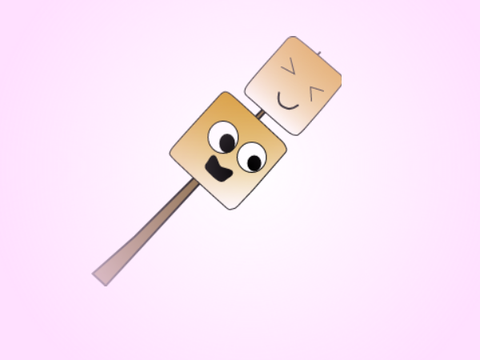 Cute marsmallows