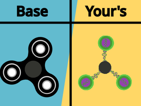 Fidget Spinner - Helix Spinner