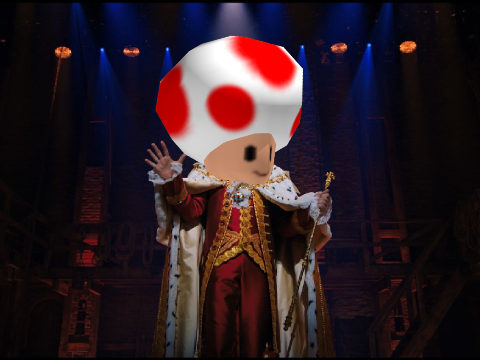 You'll Be Back but it's sung by toad.