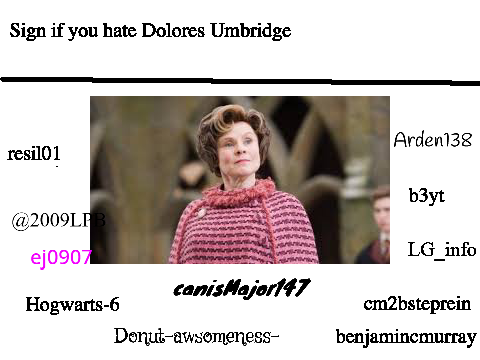 Do you hate Dolores Umbridge?? remix remix