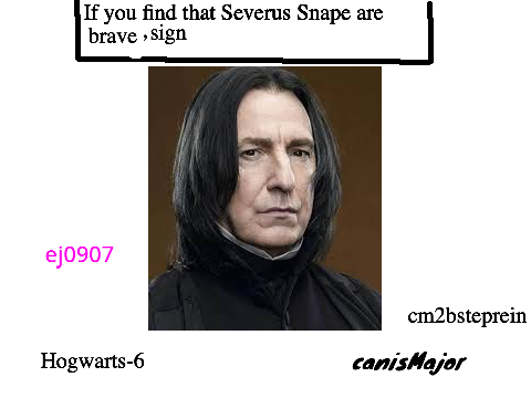 Do you find that Severus Snape are brave?? remix remix