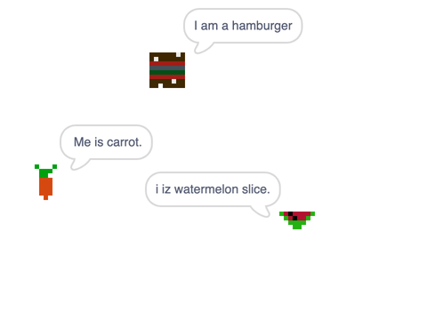 8-bit food