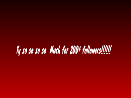 Ty guys so much! 
