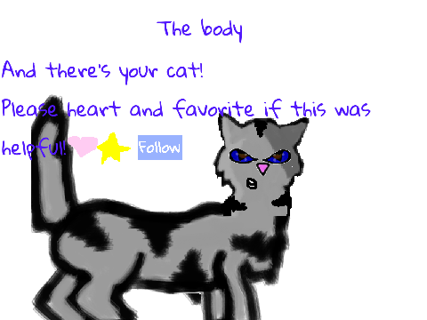 How to draw a cat on Sumopaint