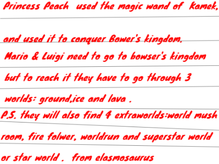 intro on SMBFS (Super Mario Bros For Scratch)