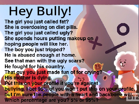 Anti-Bullying Sign remix remix