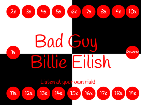 Bad Guy (Sped Up!)