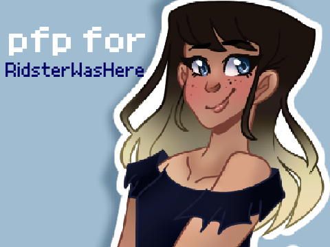 pfp for @RidsterWasHere