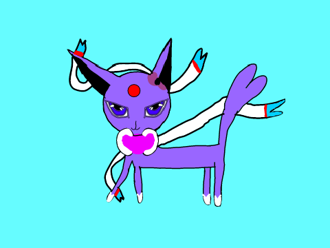 What do u think of my Espeon/Sylveon Hybrid?