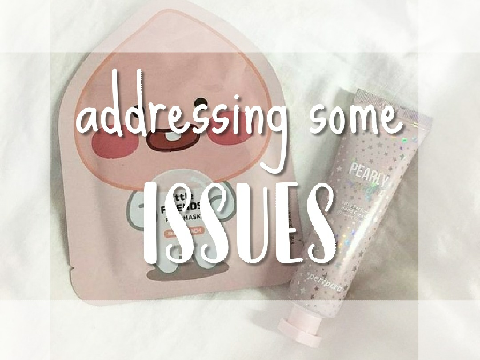  ✧ addressing some issues