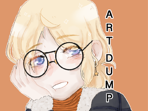big ol' art dump