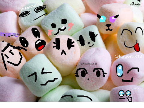 Add yourself as a marshmallow... remix remix remix remix remix remix