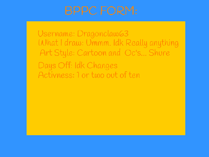 BPPC FORM