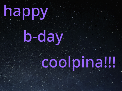 happy birthday, @coolpina!!!