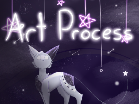 Starry Dreams - Art Process