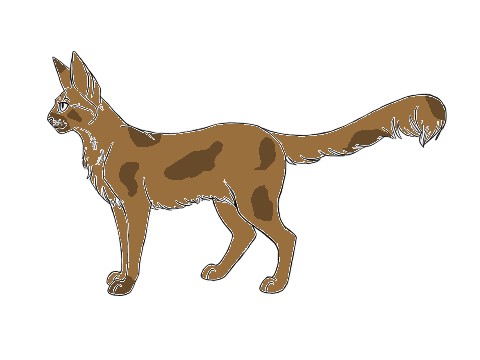 Make a Warrior Cat  ((Wood_____))