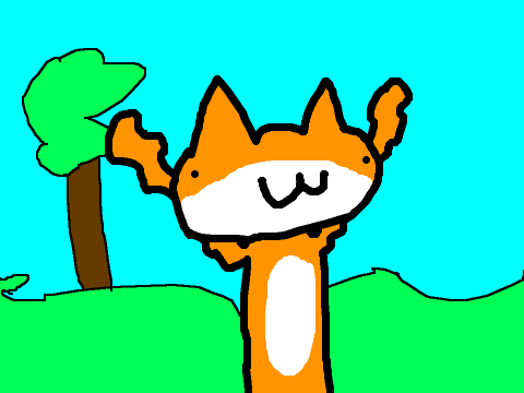 Derpy Scratch Cat