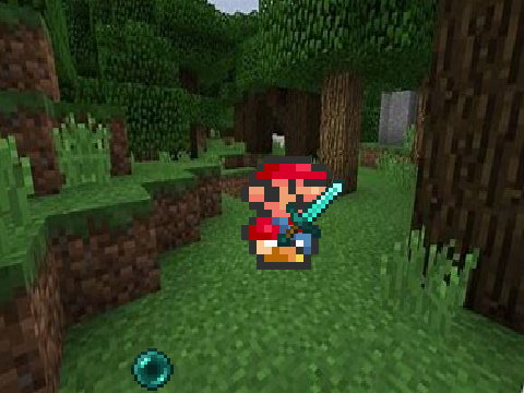 マリオがマイクラ生活