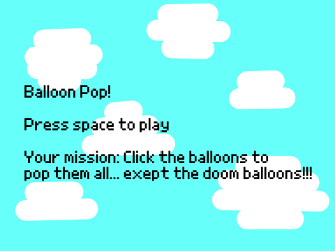 BALLOON POP