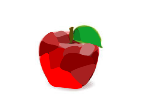My First Block Shade: Apple
