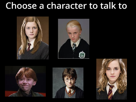 Talk to Harry Potter Characters!  