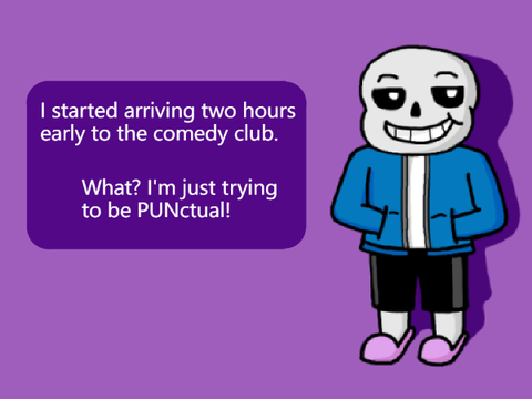 Sans is NOT Sorry