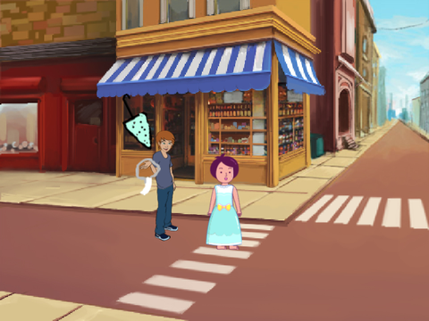 Blue Umbrella :Scene2