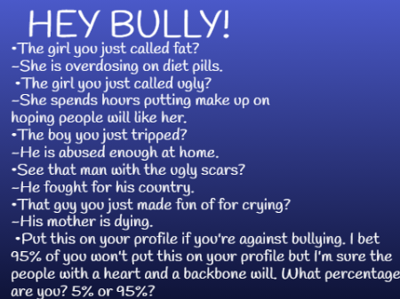 Hey BULLY   Please remix 