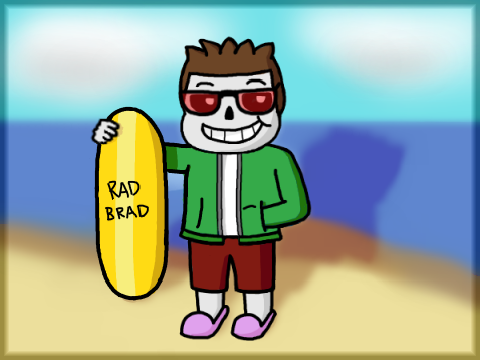 "Brad" at The Beach