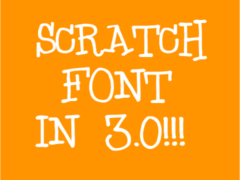 Scratch Font