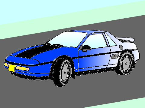 Car coloring CC entry