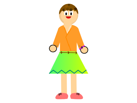 my profile with arms