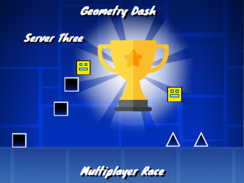 Geometry Dash *MULTIPLAYER RACE*   Server Three     #games