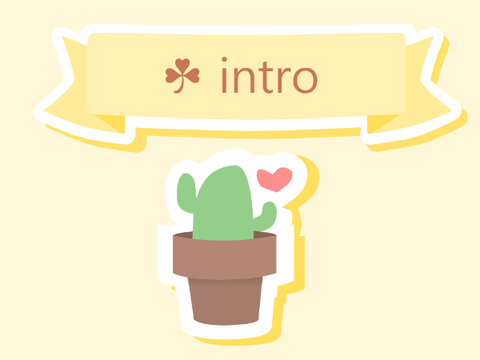 house plant collab - intro ☘