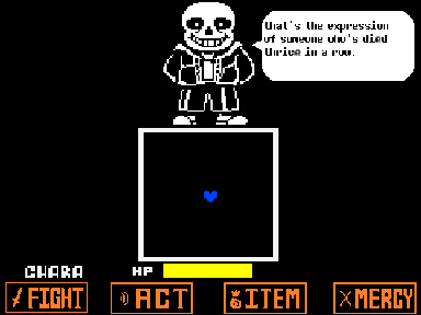 Undertale: Sans boss fight. remix
